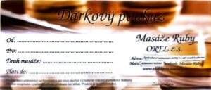 Masaze Ruby Voucher